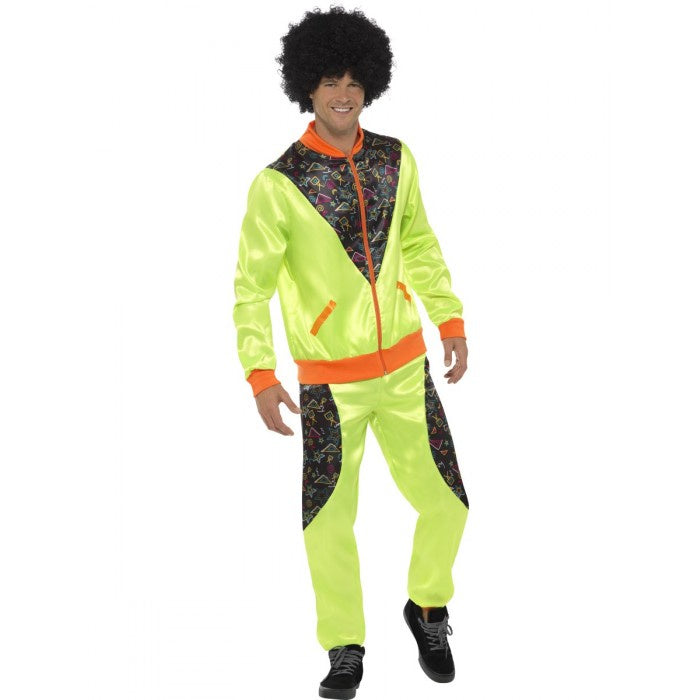 Retro Shell Suit Costume Mens Medium