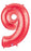Megaloon 40" Red Number 9 or 6