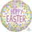 Hoppy Easter Satin 18" Foil Balloon