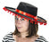 Spanish Hat With Red Ball Trim