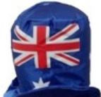 Aussie Flag Felt Hat