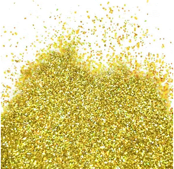Barco  Flitter Glitter Gold Hologram Non Toxic 10ML