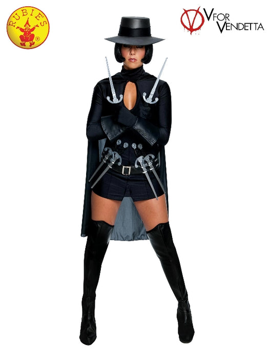 V For Vendetta Serect Wishes Adult Costume