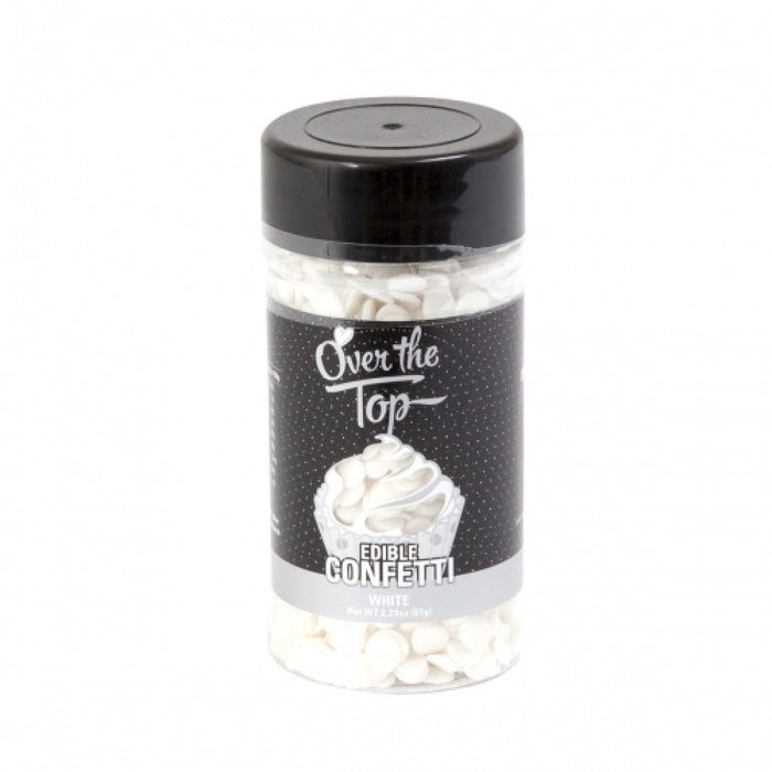 Over The Top White Confetti 65g