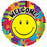 18" Foil Balloon Smiley Welcome!