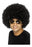 70's Funky Afro Wig Black