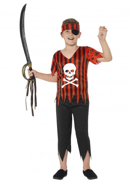Jolly Roger Pirate Kids Costume