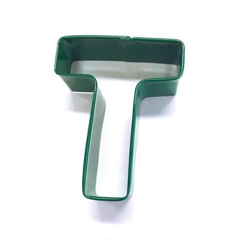 Letter T | Cookie Cutter | Green