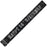 Glitz Black and Silver Foil Banner 3.6m (12') Assorted Ages