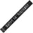 Glitz Black and Silver Foil Banner 3.6m (12') Assorted Ages