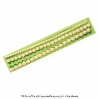 Beads - 3 Rows Silicone Mould