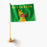 Boxing Kangaroo Desk Flag