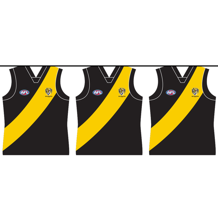 Richmond Tigers AFL Party Bunting 4m