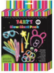 Party Glow Giant Pack - over 60 pcs
