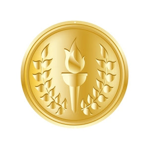Cut Out Gold Medal Each