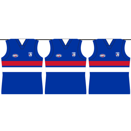 Western Bulldogs Party Bunting 4m