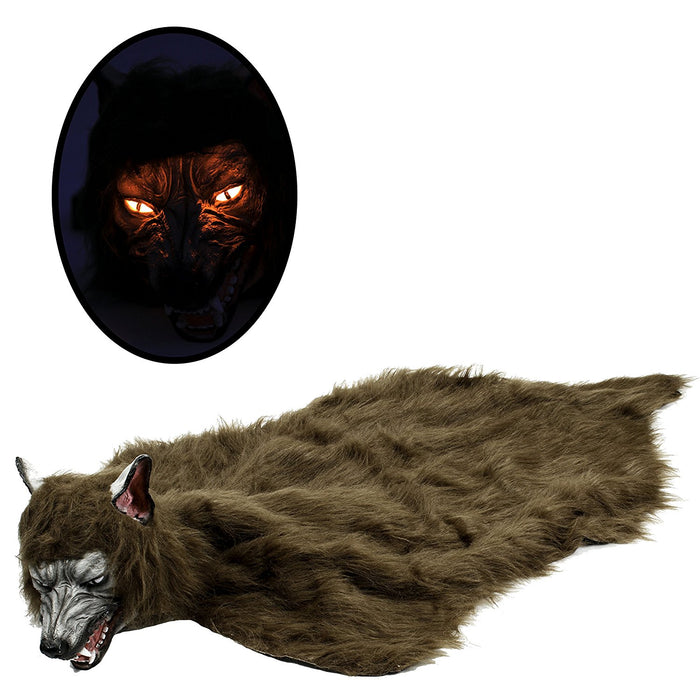 Werewolf Rug W/Sound & Light 153cm