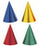 Prismatic Party Hats 8 Pack