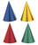 Prismatic Party Hats 8 Pack