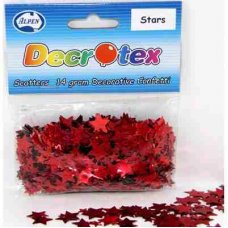 Red Holographic Star Scatters 14g