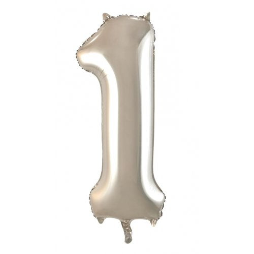 Champagne Mega Foil 34'' Numbers