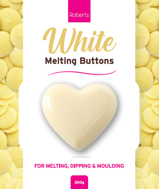 White Melting Buttons 300g