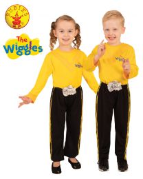 Yellow Wiggle Deluxe Costume - Size Toddler