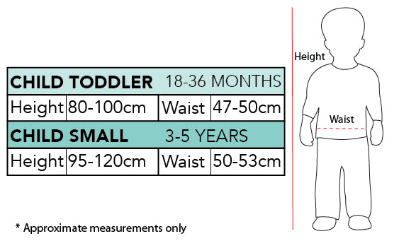 Emma Wiggle Child Costume 3-5 Years