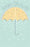 Baby Shower Card Umbrella With Dots