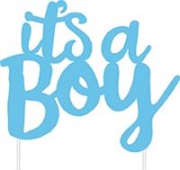 Its A Girl, Its A Boy Cake Topper