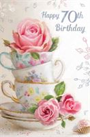 Happy 70th Birthday Card
