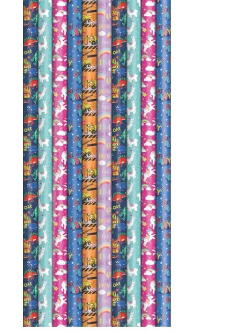 Kids Gift Wrap 3m x 700mm