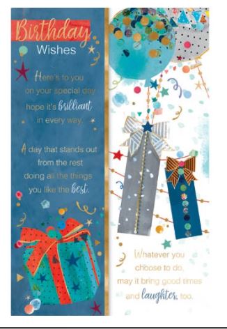 Birthday Wishes Card