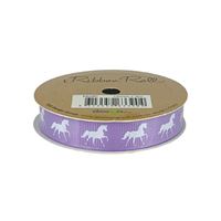 Ribbon Roll 15mm X 3m Lilac Unicorns