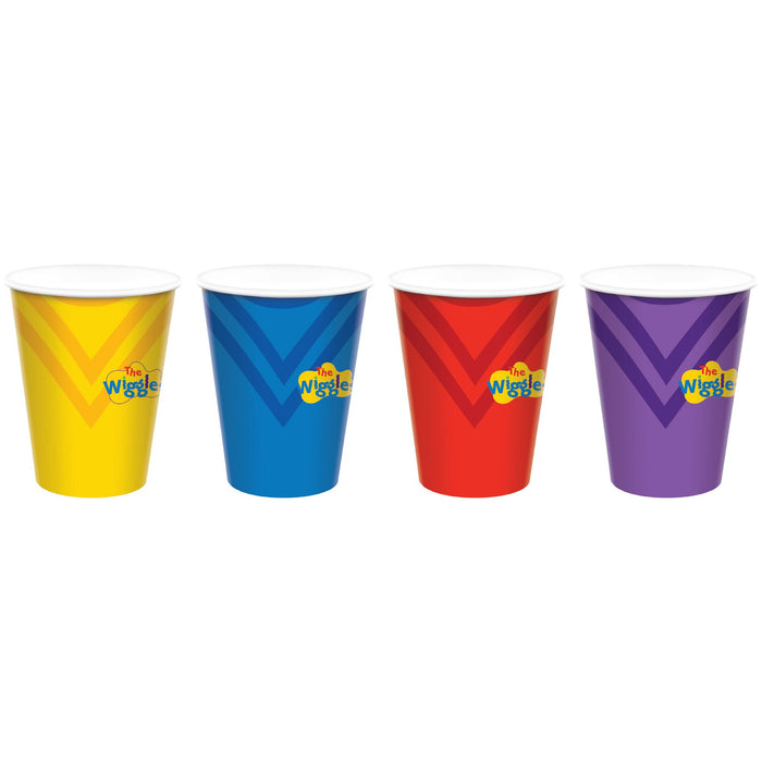 Wiggles Paper Cups 8 Pk 266ml