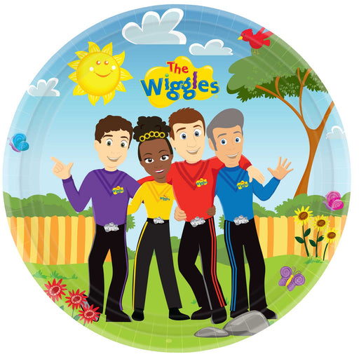 Wiggles Paper Plates 9" (23cm)