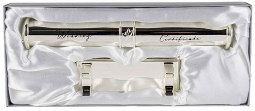 Wedding Double Ring Certificate Holder