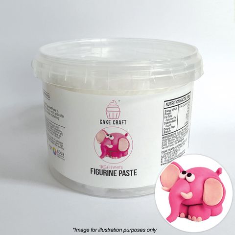 Figurine Paste  White  1kg