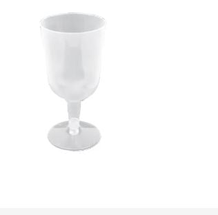 Reusable Wine Glasses 200ml 6PK