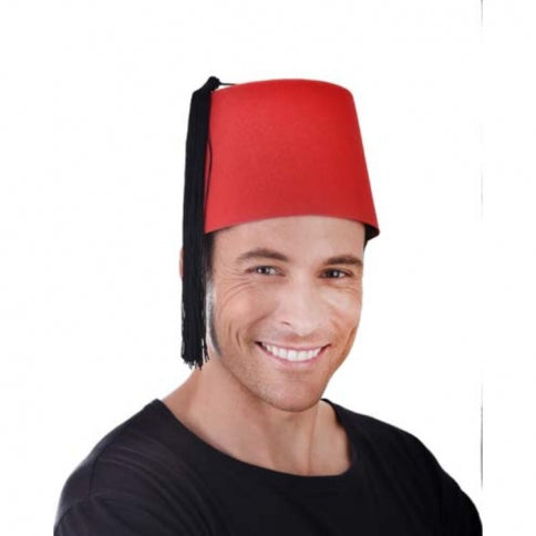 Red Fez Hat