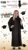 Kids Graduation Robe- Black