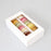 12 Macaron Box Window Lid 7x4x2in