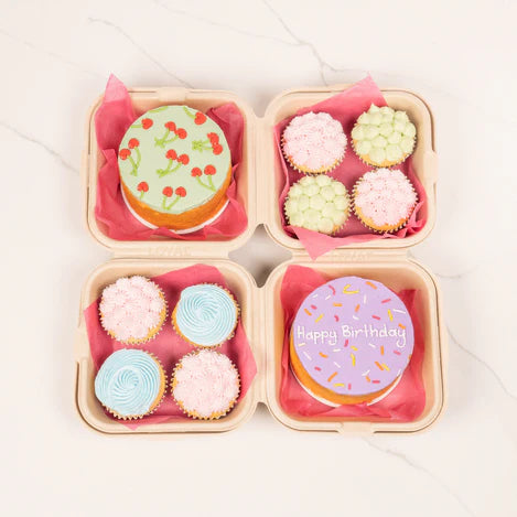 Sugarcane To-Go Box 15cmx15cmx7.5cm