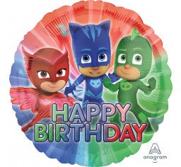 PJ Masks Happy Birthday 18” Foil Balloon