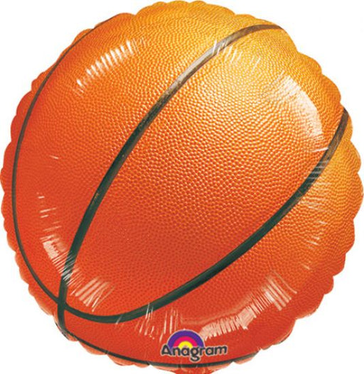 18" Foil Balloon Basketball
