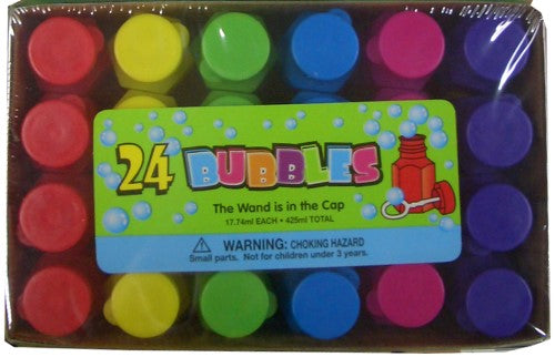 Bubbles 24pk Assorted Colours