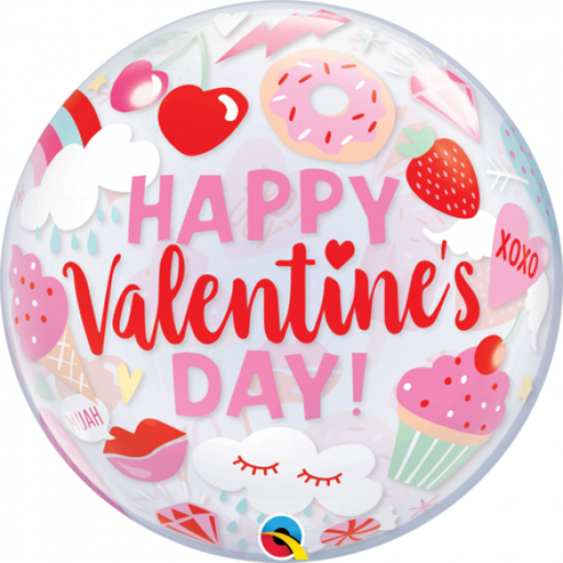 Bubble Balloon 22" Everything Valentine's