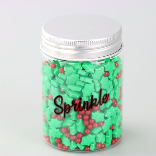 Holly & Berry Sprinkle Mix 100g
