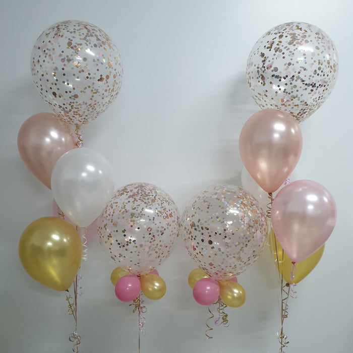 18" Confetti Balloon Bundle