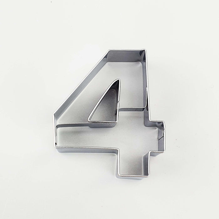 Number Cutter- 3 inch Numeral Cookie Cutter